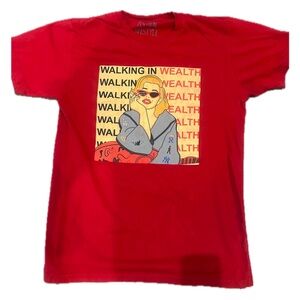 “Walking In Wealth” Men’s Graphic T-shirt